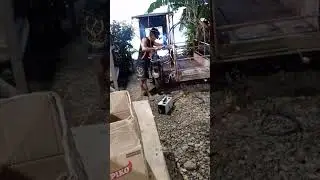 #crack damage#fixing back bumper#welding
