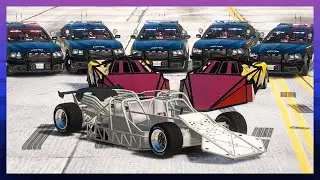 GTA 5 Roleplay | RedlineRP | 5 RAMP-машин, ТРОЛЛИ копов! #533