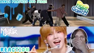 REACTION | CLOSE YOUR EYES - &lsquo;Paint Candy&rsquo; Dance Practice & Music Bank Stage 