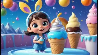 Learn Colors with Ice Cream Scoops &ndash; Magic Tower Surprise | Fun Colors  | Nursery Rhyme Adventure