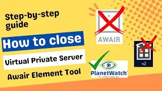 Awair Element - Planetwatch How to Close VPS Uploader - Avoid fees