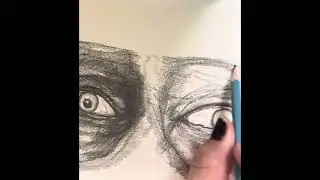 second eye #quietart #calmcontent #asmrsketching #asmrart #asmr