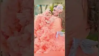Mother daughter matching outfit #shorts #viral #samedress #dresscombo #youtube #weddingdress #dress