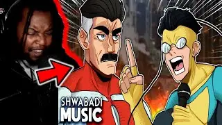 Invincible Rap (Omni-Man Diss) | Sins of the Father - Shwabadi ft. JinniV / DB Reaction