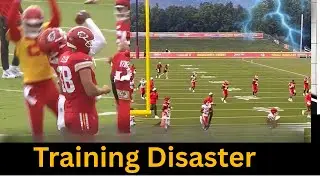 Chaos at Chiefs Camp: Travis Kelce & Players FLEE After Lightning Strike Shocks Everyone On Field