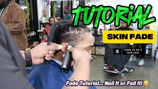 skin fade totutorial #barber #fade #tutotial #haircuttutorial #sharpline #dope #faded