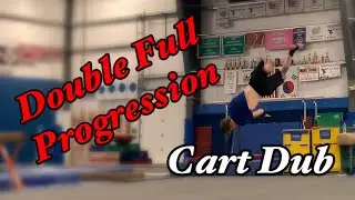 DOUBLE FULL PROGRESSION (Cartwheel to Double Full) GROUND
