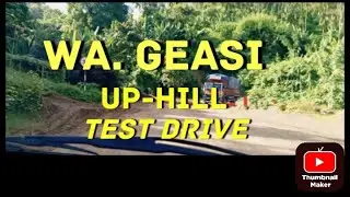 Meghalay's most popular uphill test drive || uphill driving for beginner || wa.geasi uphill drive