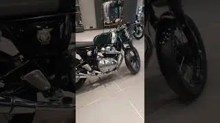 Royal Enfield Continental GT650 British Racing Green #royalenfield #puremotorcycling