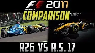 ✅ | F1 2017 Comparison | Renault 2006 VS Renault 2017 Monza!!