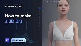 👙How to Make a 3D Bra(EN)