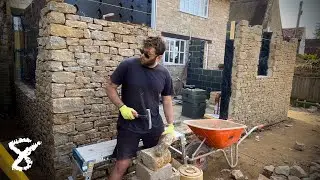 Building A Natural Stone House Extension 8