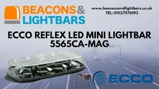 ECCO Reflex LED Mini Lightbar 5565CA-VAMAG - Beaconsandlightbars