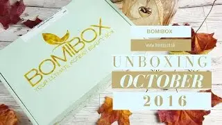 Bomibox Unboxing October 2016