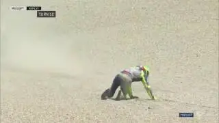 ROSSI CRASH MUGELLO 2017