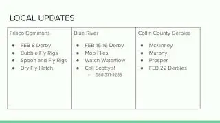 COAF Field Team Updates #flyfishing #troutfishing