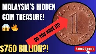 Скрытое сокровище монет Малайзии! 😱 | Редкая монета в 1 сен стоимостью в миллионы