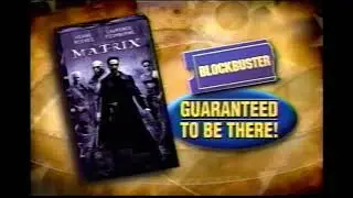 Rare Blockbuster Commercial - The Matrix on VHS