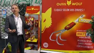 OUTILS WOLF : Christian KLEIWER, pr&eacute;sentation nouveaut&eacute;s marketing outils Multi-Star 2018-2019