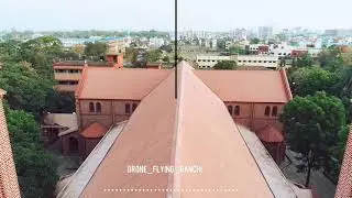 #St.Mary's Church, Purulia road Drone view 🚁