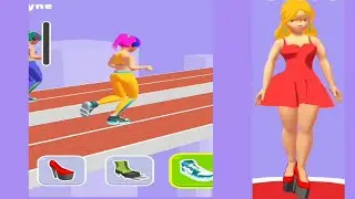 Shoe Race - All Levels gameplay walkthrough Lvls -6 (Android,ios) #shorts
