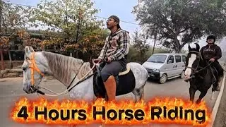 4 Hours Non-Stop Riding || Horse Riding India 🐴✨❤️