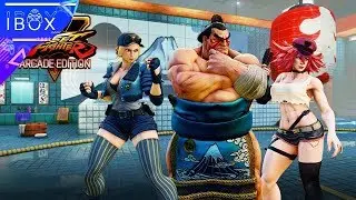 Street Fighter V: Arcade Edition &ndash; E. Honda/Lucia/Poison Gameplay Trailer | PS4 | new playstation e