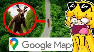 ENCONTREI O LOCAL DO 99 NOITES NA FLORESTA NO GOOGLE MAPS | Mel REAGE a Stick