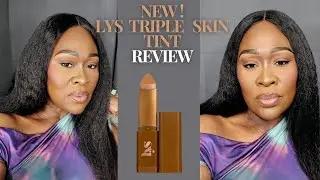 NEW! LYS TRIPLE FIX BLURRING SKIN TINT FOUNDATION STICK REVIEW | NEW AT SEPHORA | LYS BEAUTY