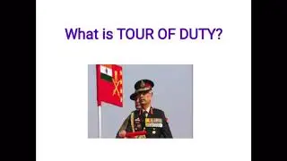 TOD |Indian Army Tour of Duty scheme proposal| 3 Years of service