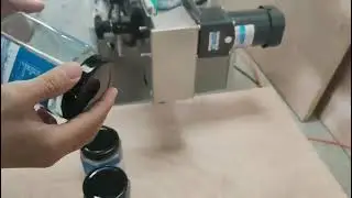 Automatic 6 sides hexagon jar bottle labeling machine