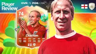 74 ОБЗОР ИГРОКА МИРОВОЙ ЗВЕЗДЫ БОББИ ЧАРЛЬТОНА 😍 l FC26 ULTIMATE TEAM