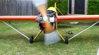 Subaru powered minimax aircraft engine run
