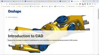 Onshape Learning; Beginning Onshape Learning