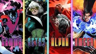X-Men Mutant Levels Explained: From Epsilon to Beyond Omega
