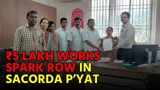 Chaos Erupts in Sacorda Gram Sabha Over Alleged Fund Misuse||GOA365 TV