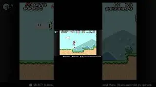 Chocolate Island 1 1UP Trick - Super Mario World: Super Mario Advance 2