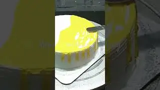 how yellow gel apply |#shorts#shortsfeed#cake