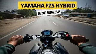 2025 Yamaha FZ-S Hybrid Test Ride | Mileage Shock 😱 | Full Review with ON ROAD PRICE✅