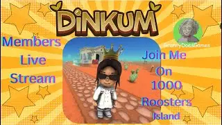 Public release of Dinkum Members Stream on 1000 Roosters Island (Multiplay)