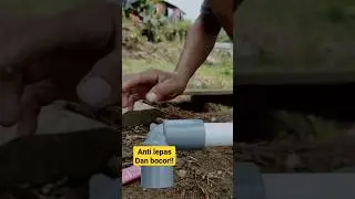cara lem pipa pvc yang benar #pompaair #shotrs