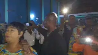 la visite pastorale della chorale vocale mgr nzita à la paroisse Saint Joseph kidima lemba