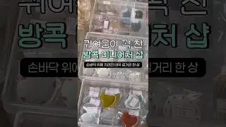 태국 한 상을 손바닥 위에? 방콕의 한 뼘 미니어처 샵 | #shorts