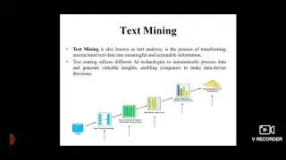 DSBDA:Unit 6, Topic:Text mining