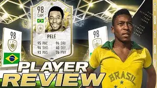 🐐98 PRIME ICON PELE PLAYER REVIEW - FIFA 23 ULTIMATE TEAM