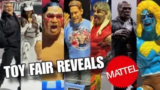 WWE NEW YORK TOY FAIR 2026 ACTION FIGURE REVEALS 