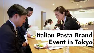 B2B Tasting Event in Tokyo for Italian Pasta Products