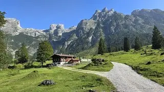 Österreich - Werfenweng Teil 1 - 24.8.24 - Wengerau-Alm - Hackel-Hütte - Bischlinghöhe - Barbarahof
