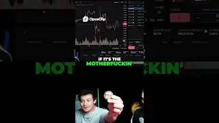 Trading with a Coin  High Stakes Live Trading! #tjrtrades #funnyshorts #buildyourskills #togi