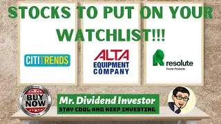 THESE HOT STOCKS MUST BE IN YOUR LIST! I DON'T MISS OUT!!! I CTRN I ALTG I RFP I WATCH AND SEE 👀